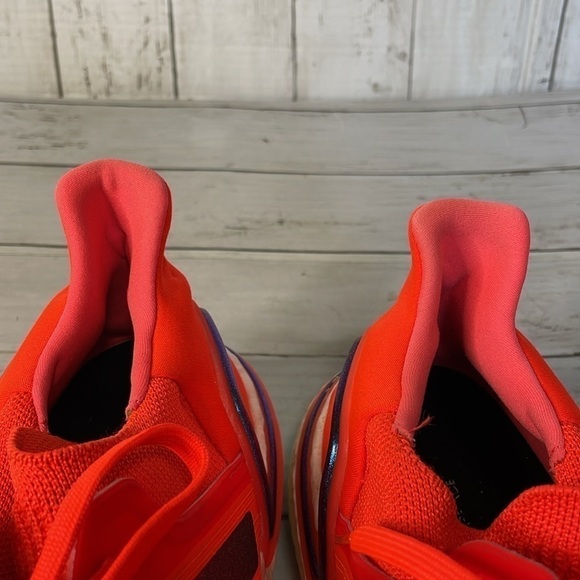 Adidas ISS National Lab CRS Ultra Boost in Space Orange and Boost Blue Sneakers - Picture 11 of 12